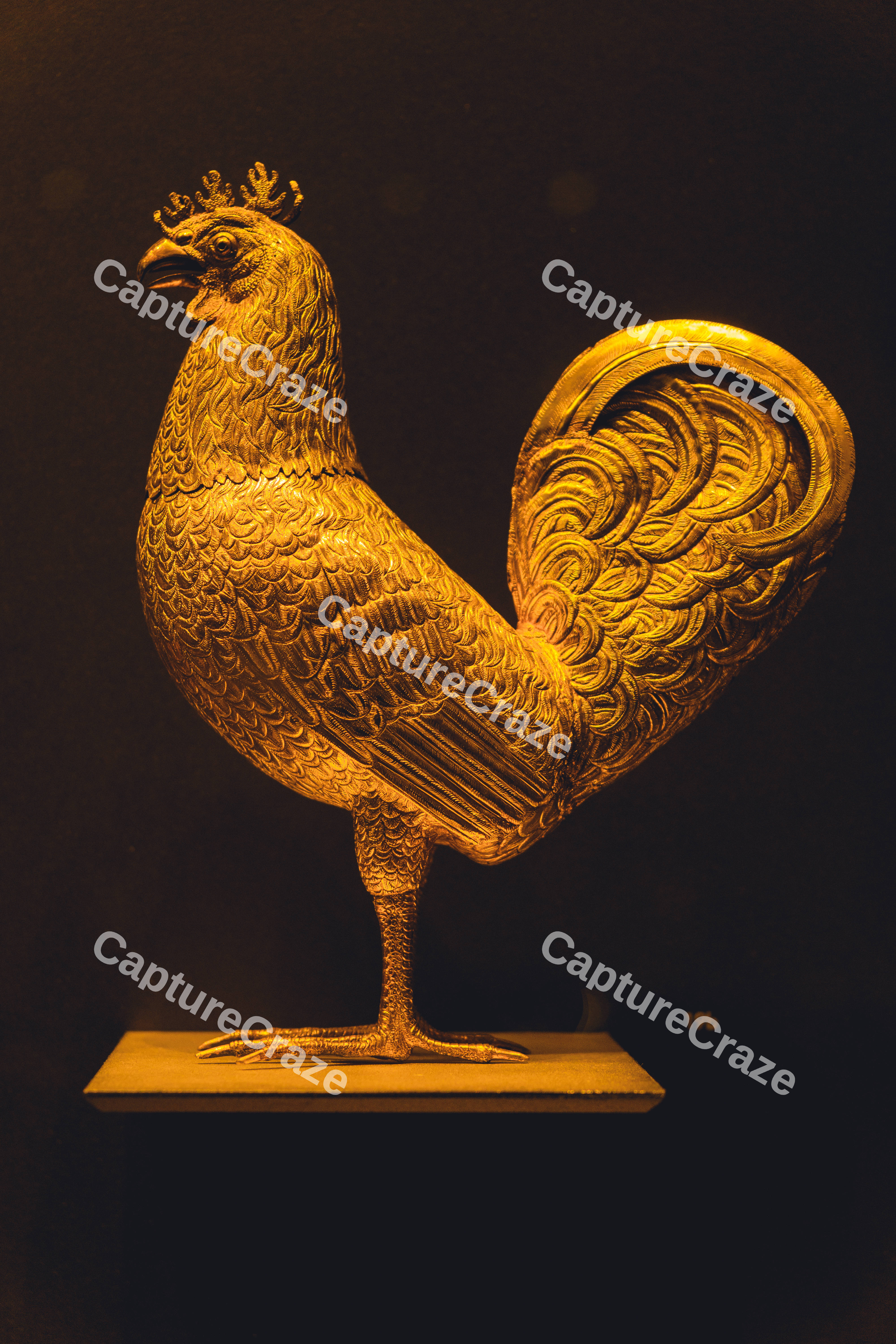 Gold Rooster (Close)